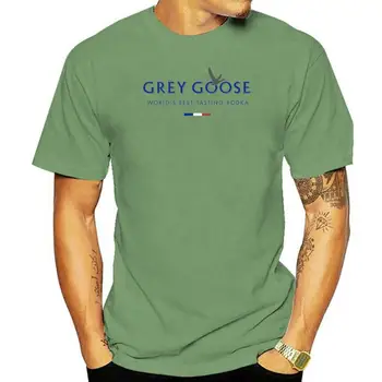 Белая футболка с водкой Grey Goose - Быстрая доставка! Высокое качество!