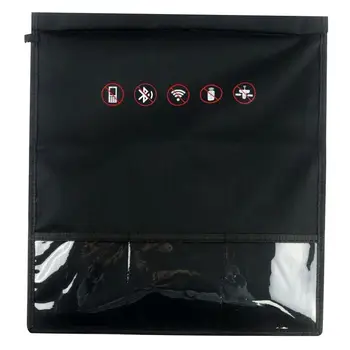 Неоконная сумка для планшетов Экранирующая клетка Чехол-кошелек для защиты конфиденциальности сотового телефона и ключа от автомобиля FOB Безопасный сигнал