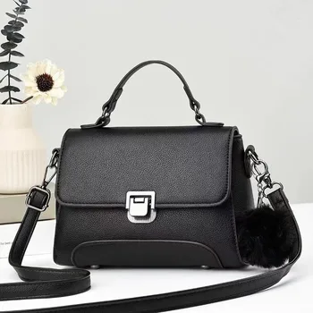 Новая женская сумка 2023 Fashion Leisure Простая сумка через плечо Универсальная элегантная продвинутая сумка и сумка через плечо для женщин