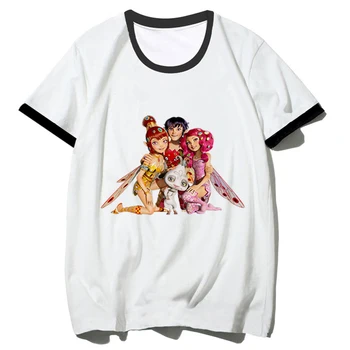 Mia And Me футболка женщины harajuku манга дизайнерская футболка девушка комикс манга одежда