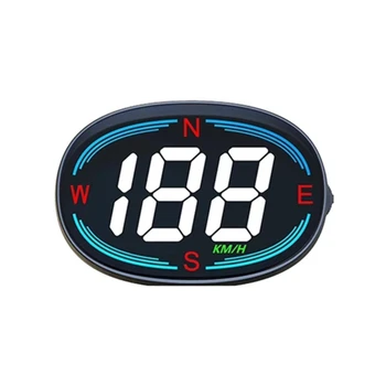Автомобильный HUD Проекционный дисплей Информация о пробеге Спидометр Часы скорости Цифровое вождение Сигнализация превышения скорости Напоминание о диагностике