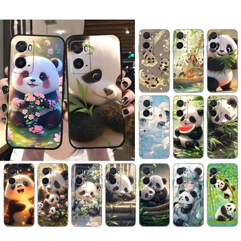 Чехол для телефона Panda Bear для OPPO Realme 10 Pro Plus GT 2 Pro X2 Pro XT C25S 8 7 6 Pro 6i GT Master C3 C21 C21Y X3 SuperZoom