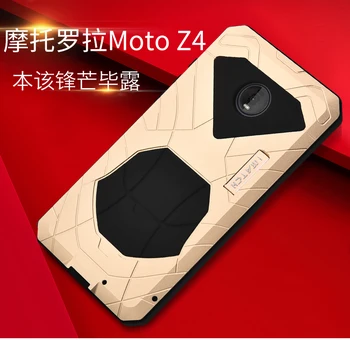 Imatch Алюминиевый металлический силиконовый противоударный чехол для Motorola Moto Z4 Грязеотталкивающий чехол для Motorola Edge + Plus