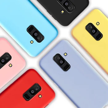 Конфетный цветной чехол для Samsung Galaxy J8 Чехол J8 J810 J810F J810G J810Y Мягкий силиконовый чехол для телефона для Samsung Galaxy J8 2018
