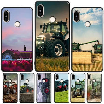 Сельскохозяйственный трактор для Redmi Note 11 Pro Чехол для телефона Redmi Note 10 Pro 7 8 9 Pro 10S 9S Redmi 10 9A 9T 9C